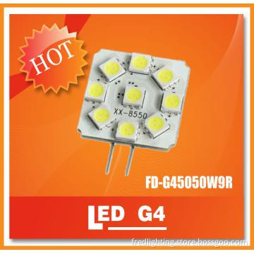 High Brightness G4 LED Bulb 9PCS CE RoHS Approed